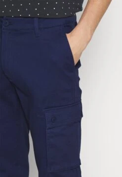 Pier One Pantalones Cargo - Dark Blue -Tienda De Moda Boutique 0421cd9eca6542ec9db21a80266b36a1