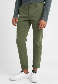 Pier One Pantalones Chinos - Dark Green