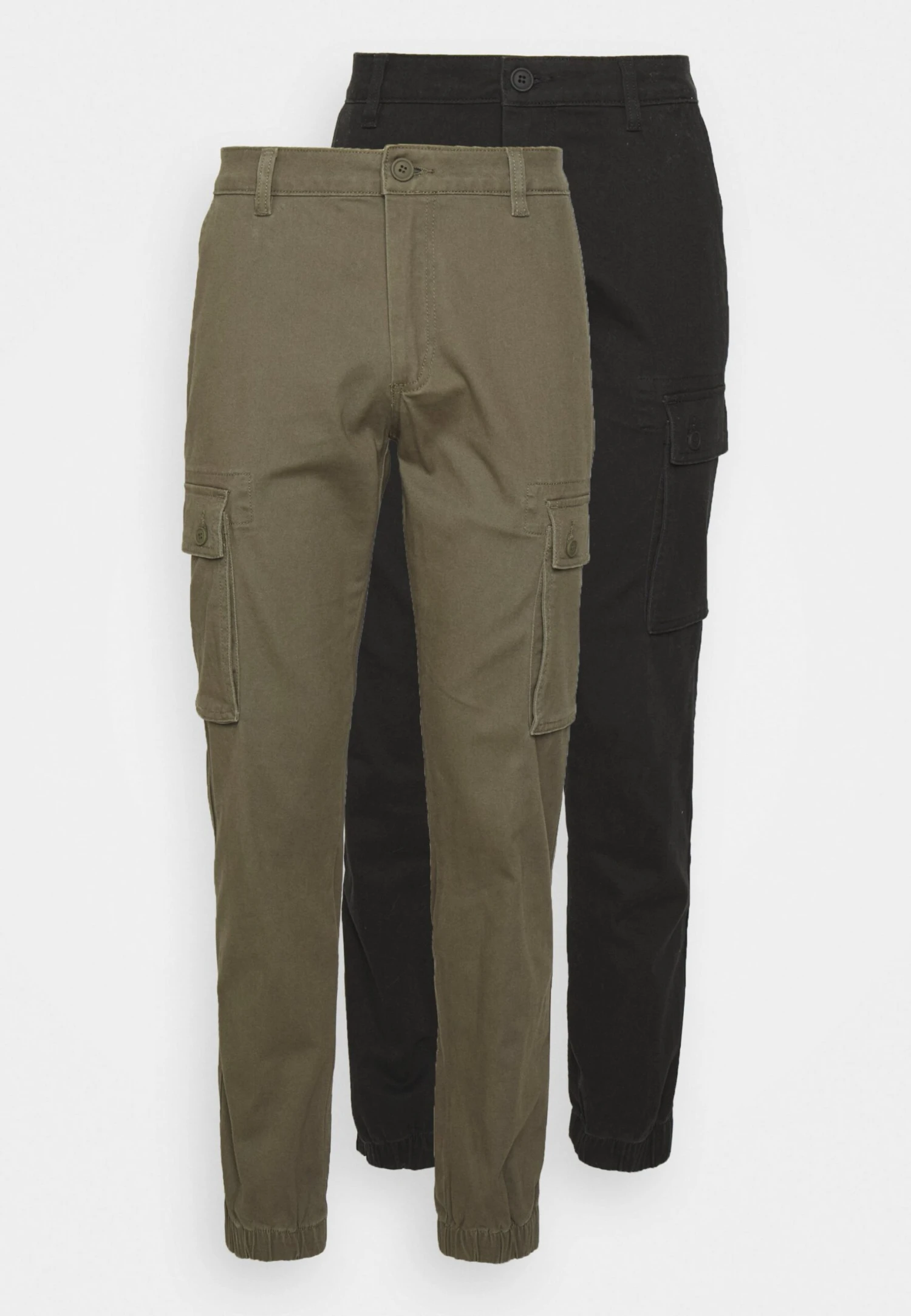 Pier One 2 Pack - Pantalones Cargo - Olive/Black 5 Pier One 2 Pack - Pantalones Cargo - Olive/Black - Imagen 5
