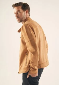 Pier One Chaqueta De Cuero Sintético - Cognac -Tienda De Moda Boutique 0a0417ef66734e4d9a1d0a70b0e082cc