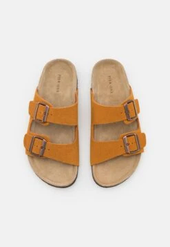 Pier One Leather Unisex - Pantuflas - Cognac -Tienda De Moda Boutique 0a90b3f5ba3a4e3880ec5567c19f8d23