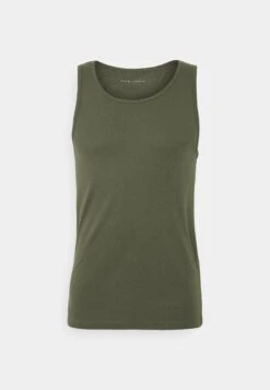 Pier One 3 Pack - Camiseta Interior - Black/Khaki/Mottled Dark Grey -Tienda De Moda Boutique 0f2fccc3500d43e89c1d03ced73ce834