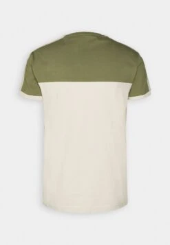 Pier One Camiseta Estampada - Khaki/Off-White -Tienda De Moda Boutique 10559b0cbe7740d59f0b28170b3f5eed