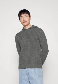 Pier One Jersey De Punto - Mottled Grey