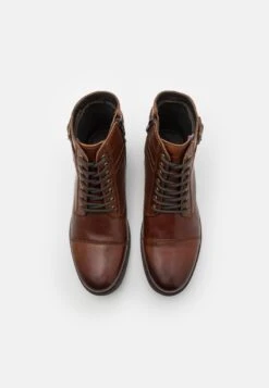 Pier One Leather - Botines Con Cordones - Brown -Tienda De Moda Boutique 1490833927b942a0ad6e7a6db5f32814