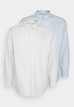 Pier One 2 Pack- Camisa Elegante - White/Light Blue -Tienda De Moda Boutique 1dcbc091ff00436fb7371d7394a1aa8f
