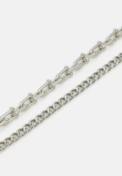 Pier One 2Pack - Collar - Silver-Coloured -Tienda De Moda Boutique 23c8383e0729412092bac4e451522a5d