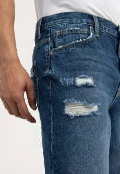 Pier One Shorts Vaqueros - Dark Blue Denim -Tienda De Moda Boutique 276254a4979c4bad9439f125663ea190