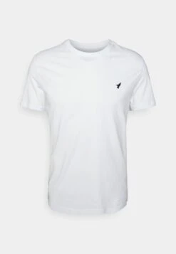 Pier One Birdie - Camiseta Básica - White/Off-White/Green -Tienda De Moda Boutique 2875d65d462041969d47eda5c39eb47e