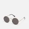 Pier One Unisex - Gafas De Sol - Gold-Coloured/Black