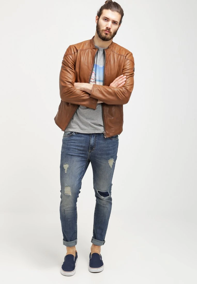 Pier One Vaqueros Slim Fit - Destroyed Denim 2 Pier One Vaqueros Slim Fit - Destroyed Denim - Imagen 2