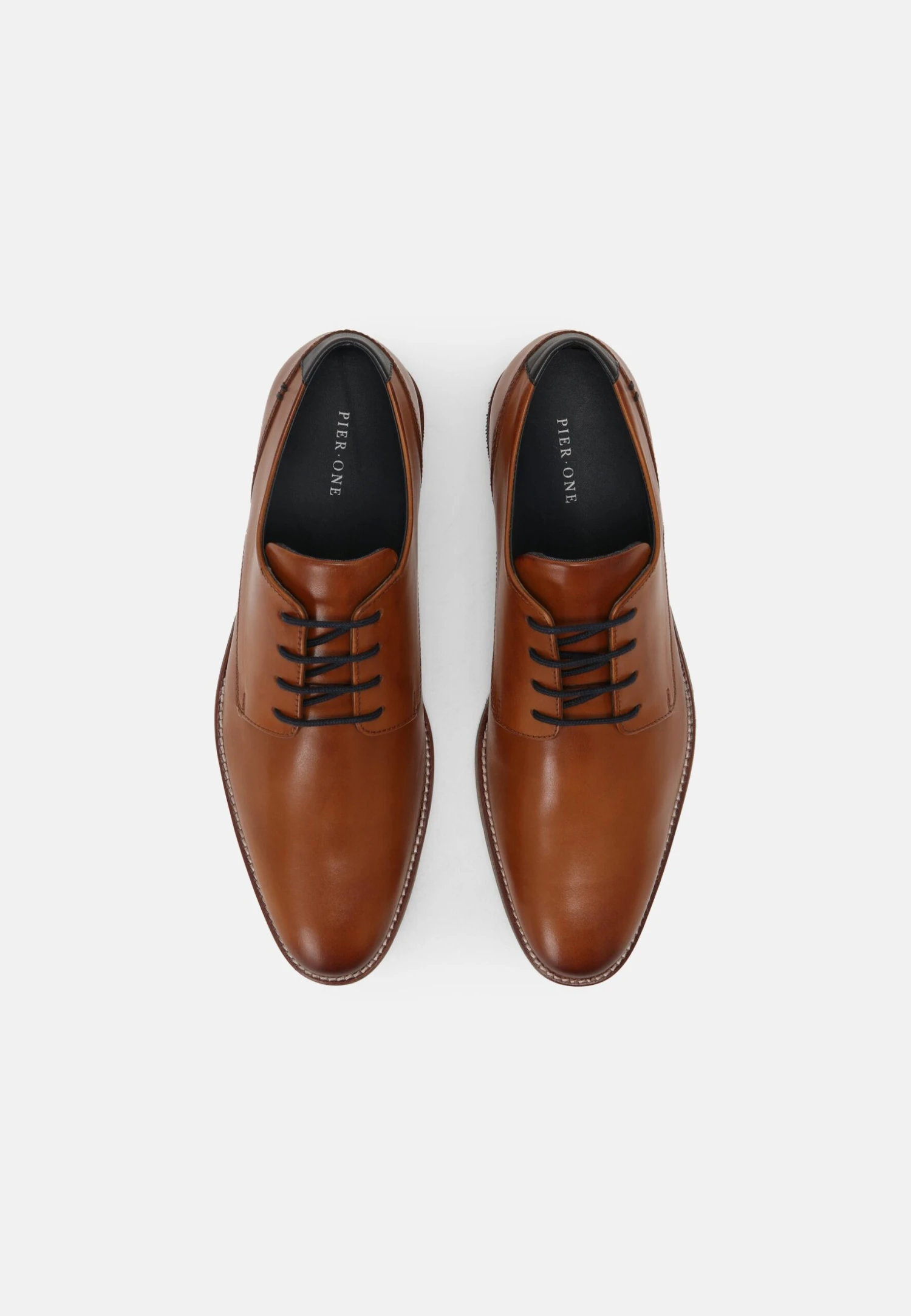 Pier One Leather - Zapatos Con Cordones - Cognac 6 Pier One Leather - Zapatos Con Cordones - Cognac - Imagen 6