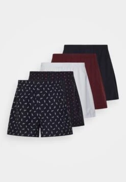 Pier One 5 Pack - Boxer - Dark Blue/Bordeaux/ Blue -Tienda De Moda Boutique 3422d9ed8c4f49da9db171652d2bfcfc