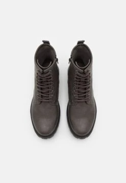 Pier One Unisex - Botines Con Cordones - Grey -Tienda De Moda Boutique 3607680cad744fea88f5de58bb512045