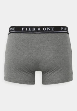 Pier One 5 Pack - Culotte -Black/Mottled Dark Grey -Tienda De Moda Boutique 363afa71a2ae4dc49a0189dd440f8a5f
