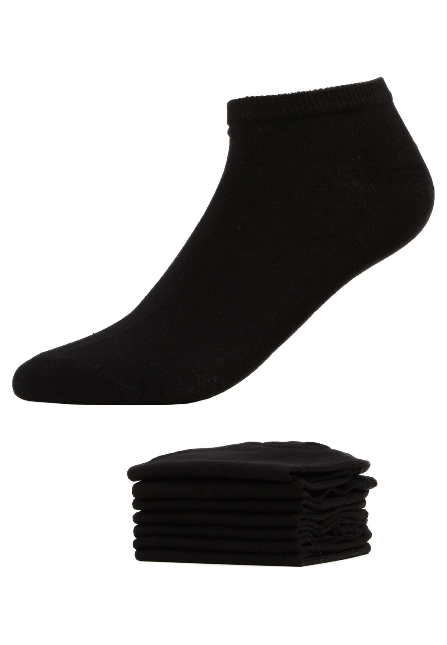 Pier One 7 Pack - Calcetines - Black 2 Pier One 7 Pack - Calcetines - Black - Imagen 2