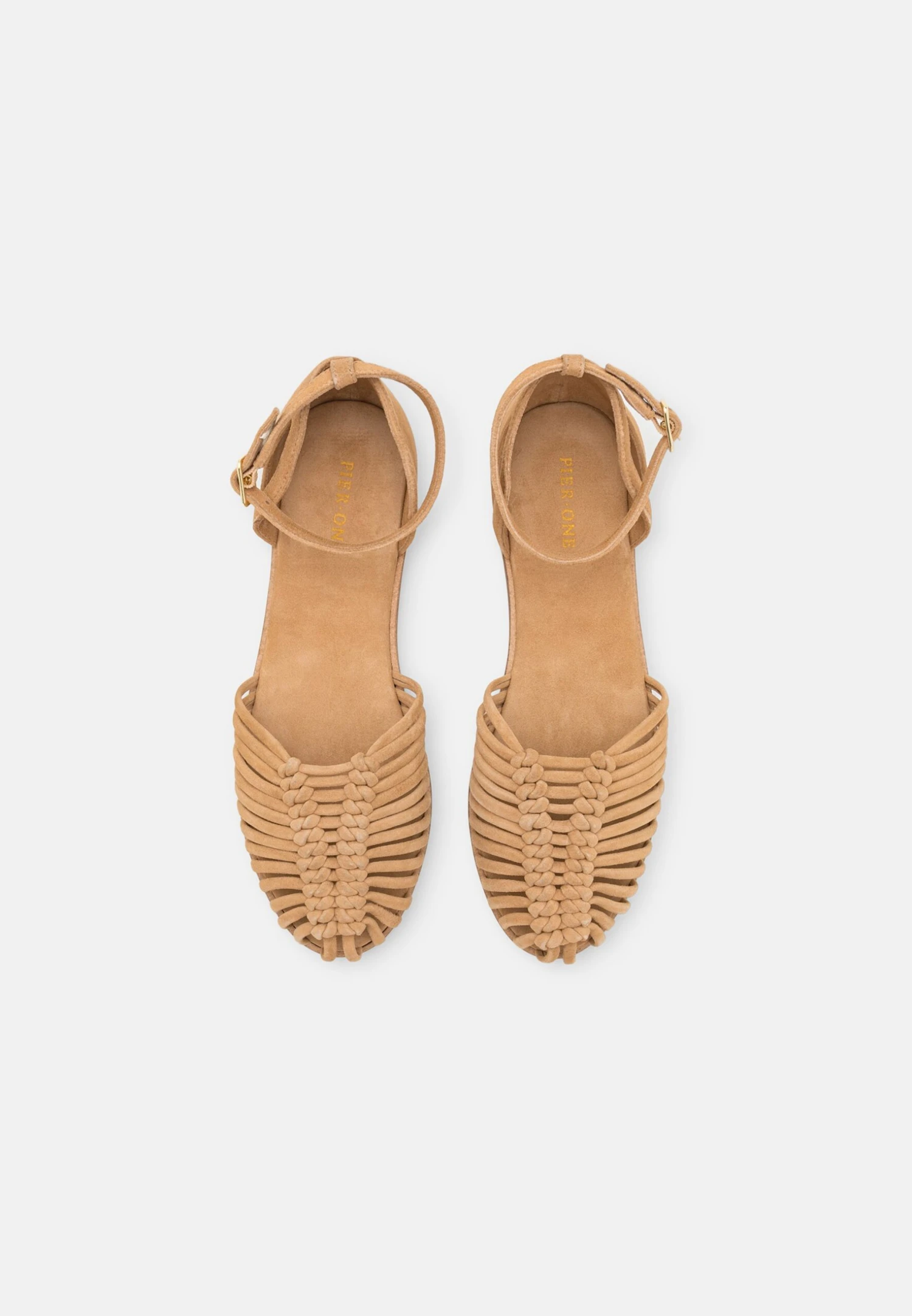 Pier One Leather- Sandalias - Beige 6 Pier One Leather- Sandalias - Beige - Imagen 6
