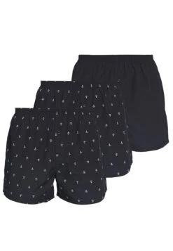 Pier One 3 Pack - Boxer - Dark Blue -Tienda De Moda Boutique 3d937f499e3444f5855984e4f312b3ec