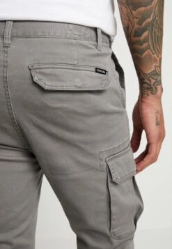 Pier One Cuffed Skinny Trouser- Pantalones Cargo - Grey -Tienda De Moda Boutique 435cf21acb894cf8af9bc2488e971496