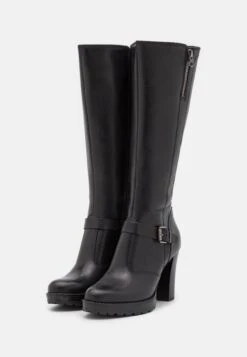 Pier One Leather- Botas De Tacón - Black -Tienda De Moda Boutique 487615a3a2a14c3e975bbf3b4c2d2783