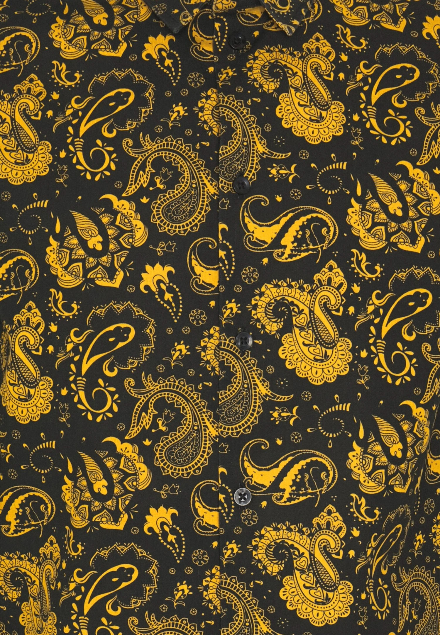 Pier One Festive Aop - Camisa - Black 3 Pier One Festive Aop - Camisa - Black - Imagen 3