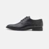 Pier One Leather - Zapatos Con Cordones - Black