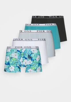 Pier One 5 Pack - Culotte - Black/White/Light Blue -Tienda De Moda Boutique 5c40fd792b6b4650bbc4a1a7dd93aa99