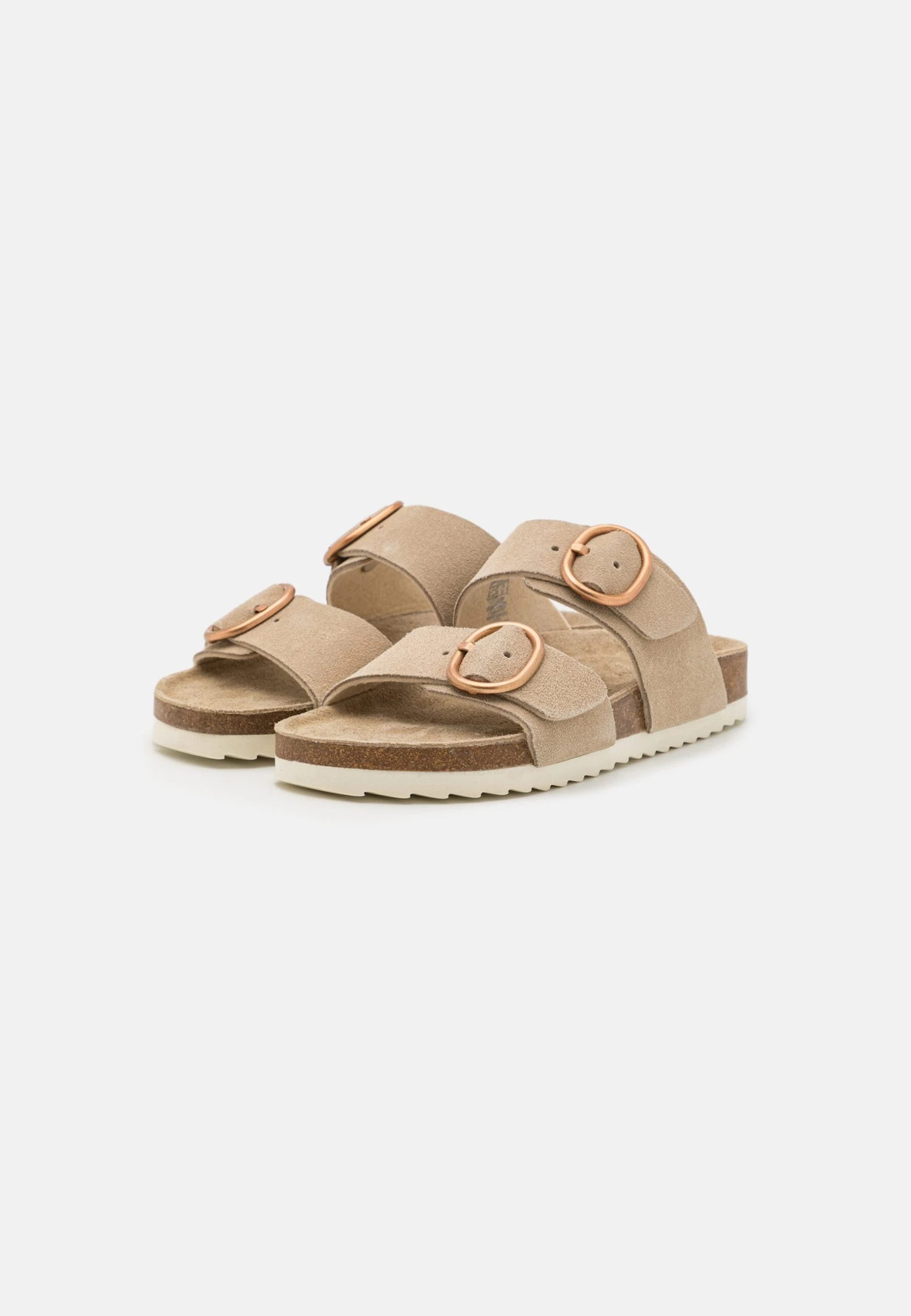 Pier One Leather - Sandalias Planas - Beige 3 Pier One Leather - Sandalias Planas - Beige - Imagen 3