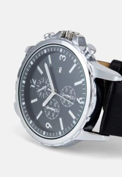 Pier One Reloj - Black/Silver-Coloured -Tienda De Moda Boutique 644c3a153d4d4e5a83a63da34d11f675