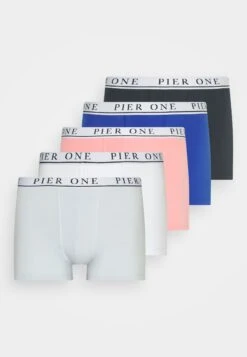 Pier One 5 Pack - Culotte - White/Pink/Light Blue -Tienda De Moda Boutique 669afba1436e4cdd9e6012a04141e31d