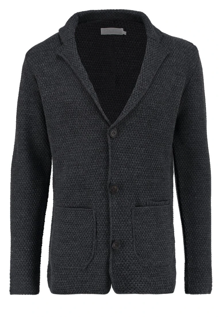 Pier One Chaqueta De Punto - Mottled Dark Grey 6 Pier One Chaqueta De Punto - Mottled Dark Grey - Imagen 6