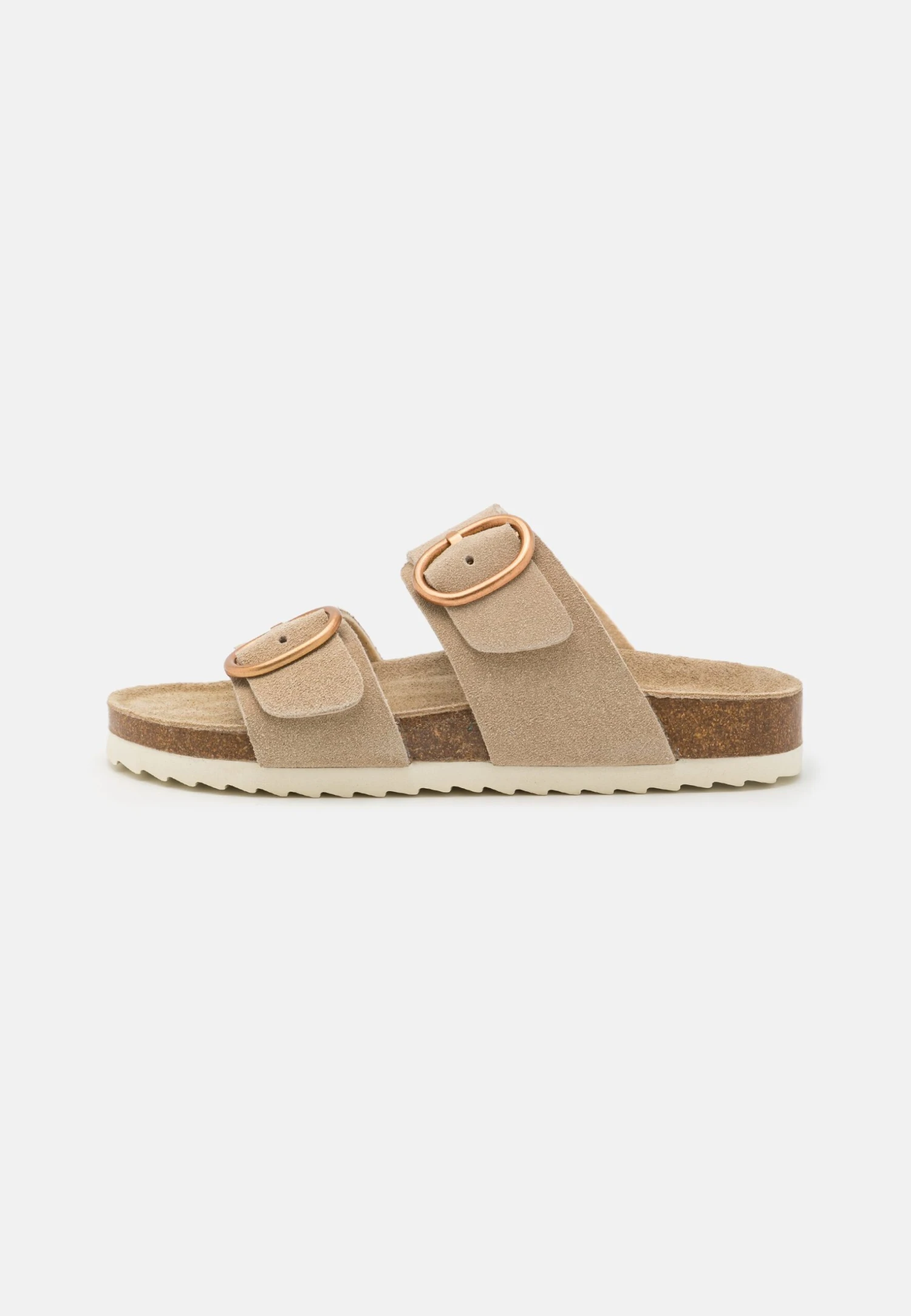 Pier One Leather - Sandalias Planas - Beige 2 Pier One Leather - Sandalias Planas - Beige - Imagen 2