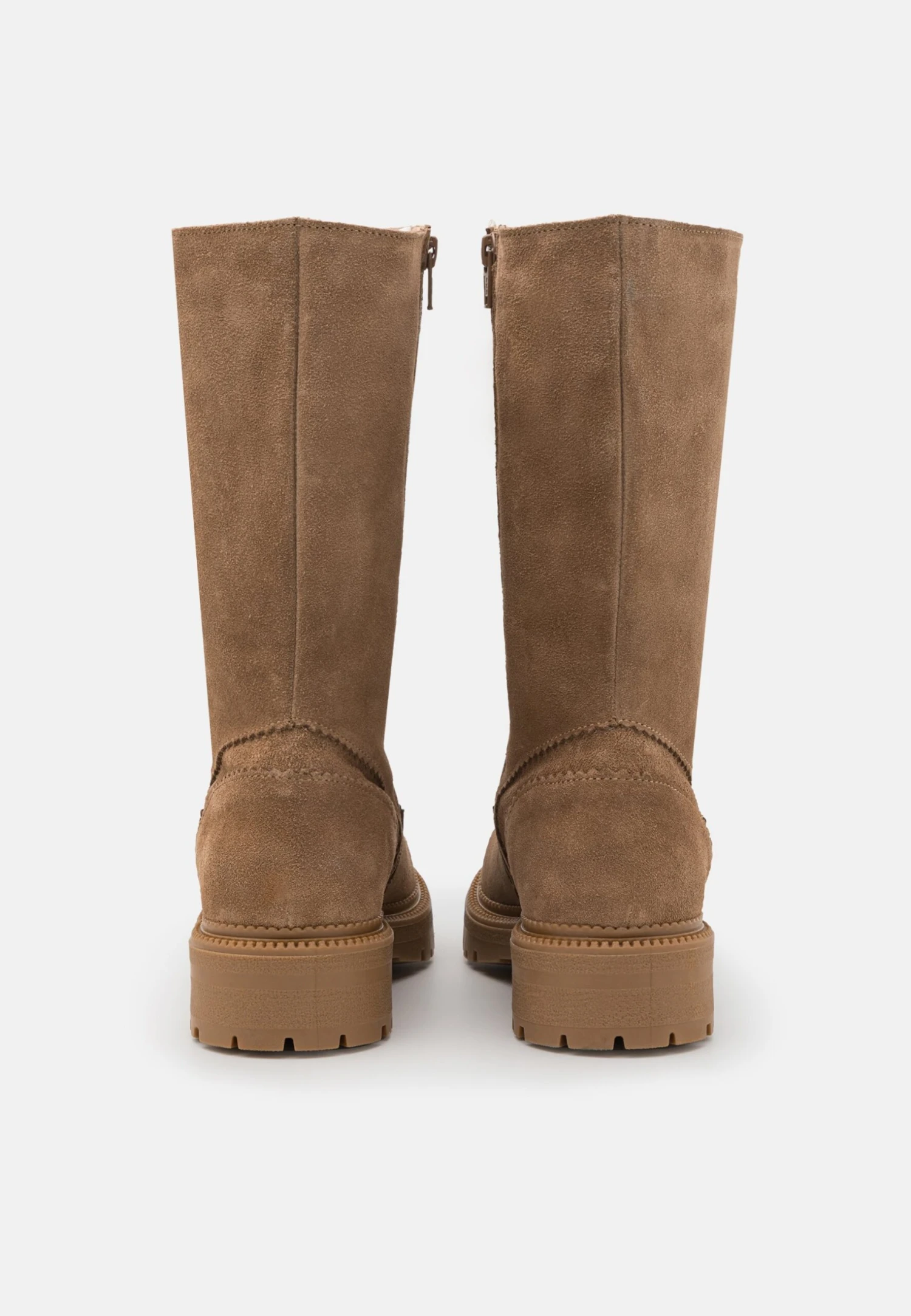 Pier One Leather Winter Boot - Botas - Taupe 4 Pier One Leather Winter Boot - Botas - Taupe - Imagen 4