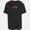 Pier One Camiseta Estampada - Black