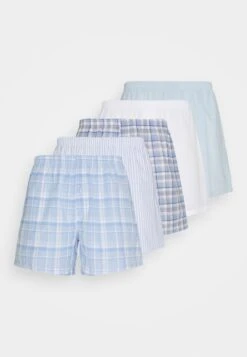 Pier One 5 Pack - Boxer - Light Blue/White -Tienda De Moda Boutique 843919d02a024465b4f0a52da0998e48
