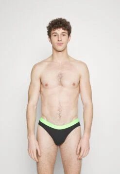 Pier One Branded Waistband Briefs 3 Pack - Braguitas - Black -Tienda De Moda Boutique 87822367847c47febdfb486f93afed0b