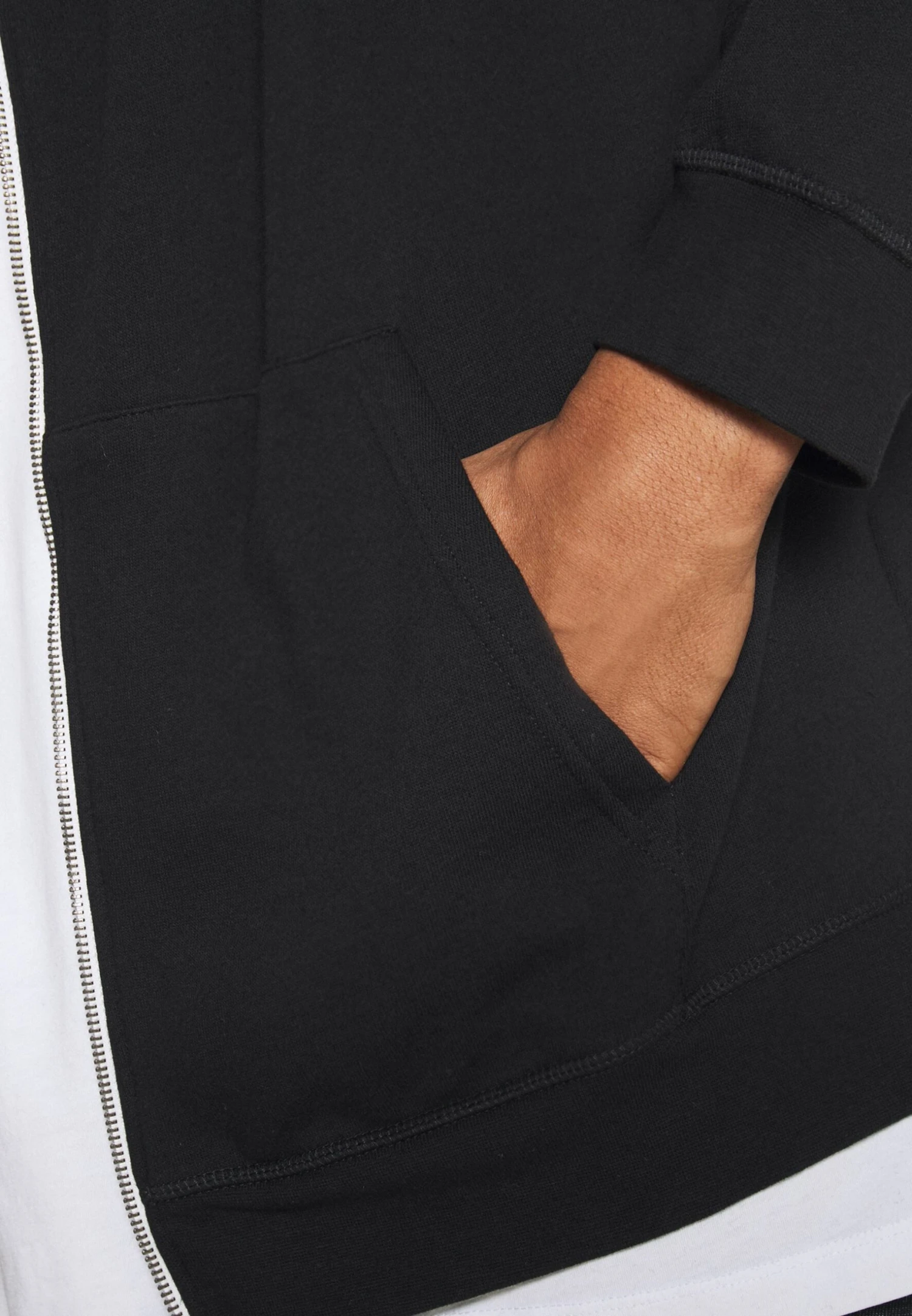 Pier One Sudadera Con Cremallera - Black 4 Pier One Sudadera Con Cremallera - Black - Imagen 4