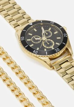 Pier One Set Unisex - Reloj - Gold-Coloured -Tienda De Moda Boutique 9f4c79230d3245618f1256db8093f071