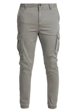 Pier One Cuffed Skinny Trouser- Pantalones Cargo - Grey -Tienda De Moda Boutique a09b1a92eb324dc1b90d5202c92319c0