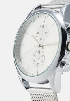 Pier One Unisex - Cronógrafo - Silver-Coloured -Tienda De Moda Boutique a3b13f9297e1480998985e1a2a89197f