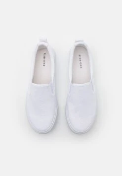 Pier One Unisex - Zapatillas - White -Tienda De Moda Boutique aa87312dedfe41438dfd37553e2406ea