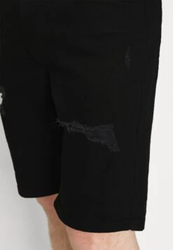 Pier One Unisex 2 Pack - Shorts Vaqueros - Blue/Black Denim -Tienda De Moda Boutique b45052168dc84bbe94a039bf85b784c6