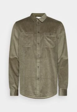 Pier One Corduroy Overshirt - Camisa - Khaki