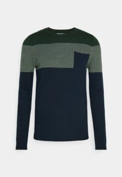 Pier One Jersey De Punto - Green/Blue -Tienda De Moda Boutique c8592c6c2e724b62ad07da25f043da94