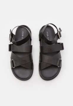 Pier One Unisex - Sandalias - Black -Tienda De Moda Boutique cfa1a932594a4711b3c49603ed200cce