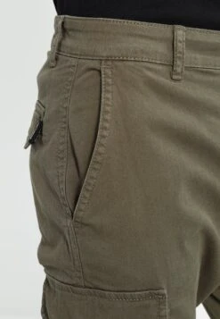 Pier One Cuffed Skinny Trouser- Pantalones Cargo - Khaki -Tienda De Moda Boutique d2d82bf41c3447a39630e8d87c5dfed4