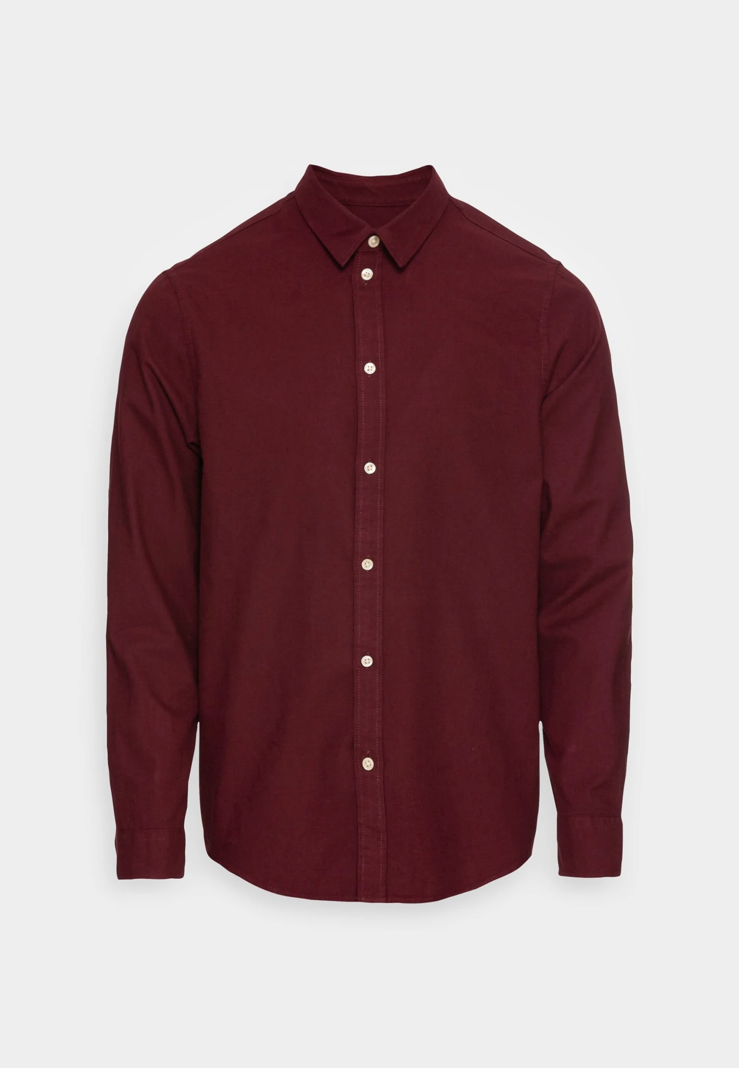 Pier One 2 Pack - Camisa - Bordeaux/Black/White 2 Pier One 2 Pack - Camisa - Bordeaux/Black/White - Imagen 2