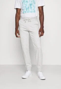 Pier One 3 Pack - Pantalones Deportivos - Mottled Light Grey/Mottled Dark Blue/Black -Tienda De Moda Boutique d679c40ba0d14e65a4301cbba3b7065f