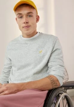 Pier One Sudadera - Mottled Light Grey