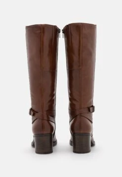 Pier One Leather - Botas - Dark Brown -Tienda De Moda Boutique deab7ad81b4d4c2a9ac7f3f157a3c5ae
